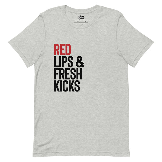 Red Lips & Fresh Kicks Tee