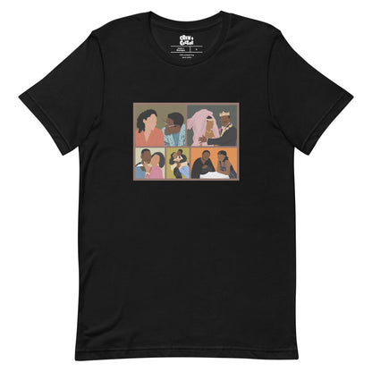 Nostalgic Black Love Tee - Neutral